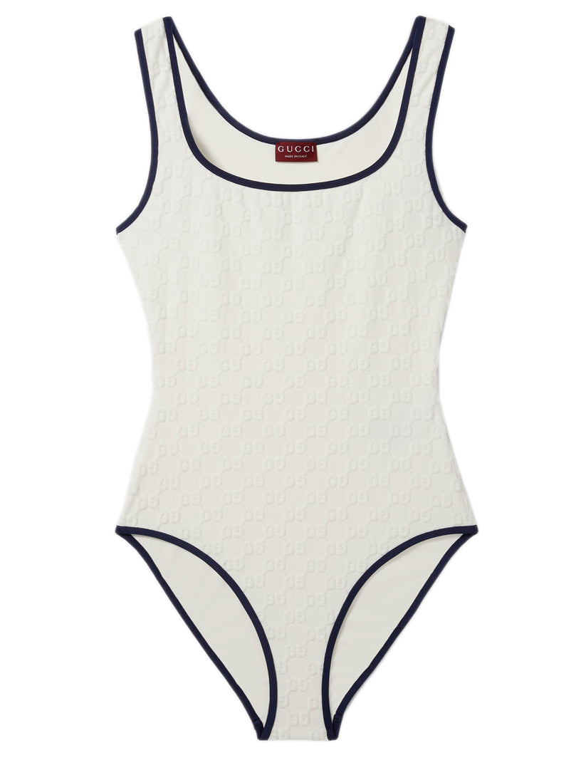 GG terrycloth swimsuit