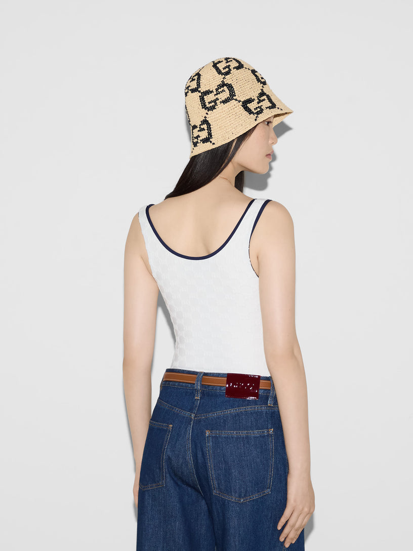 GG terrycloth swimsuit