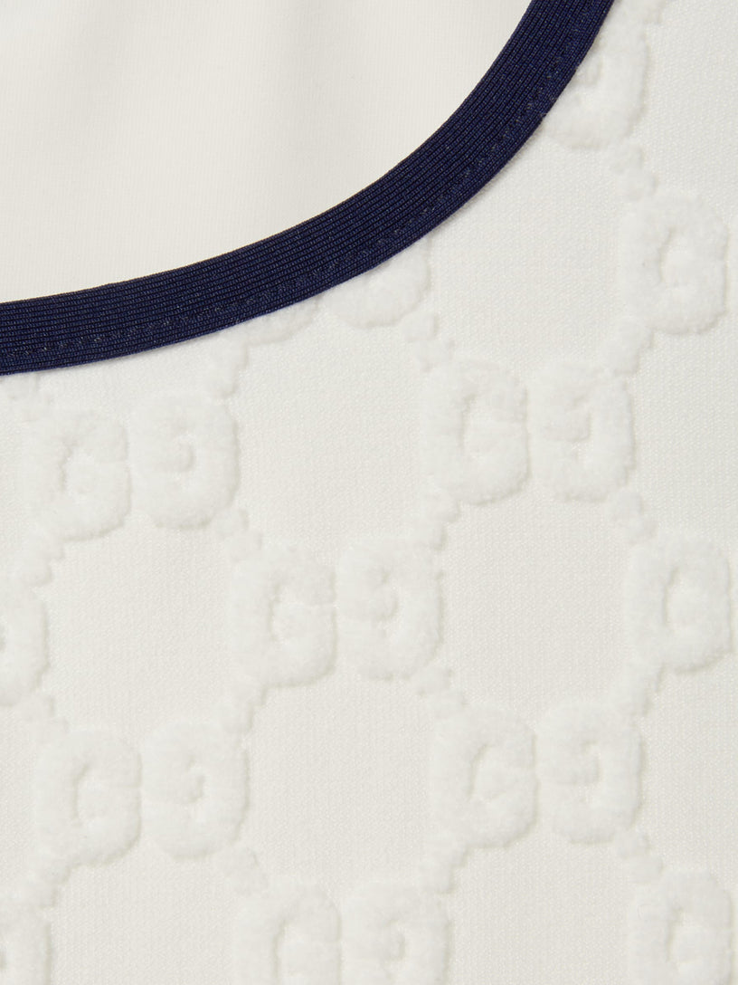 GG terrycloth swimsuit