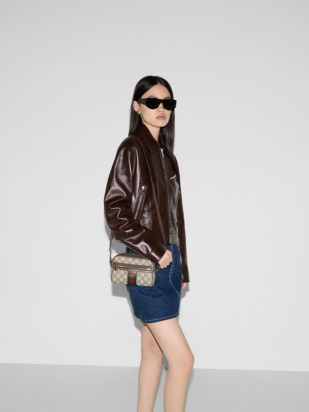 Ophidia mini shoulder bag