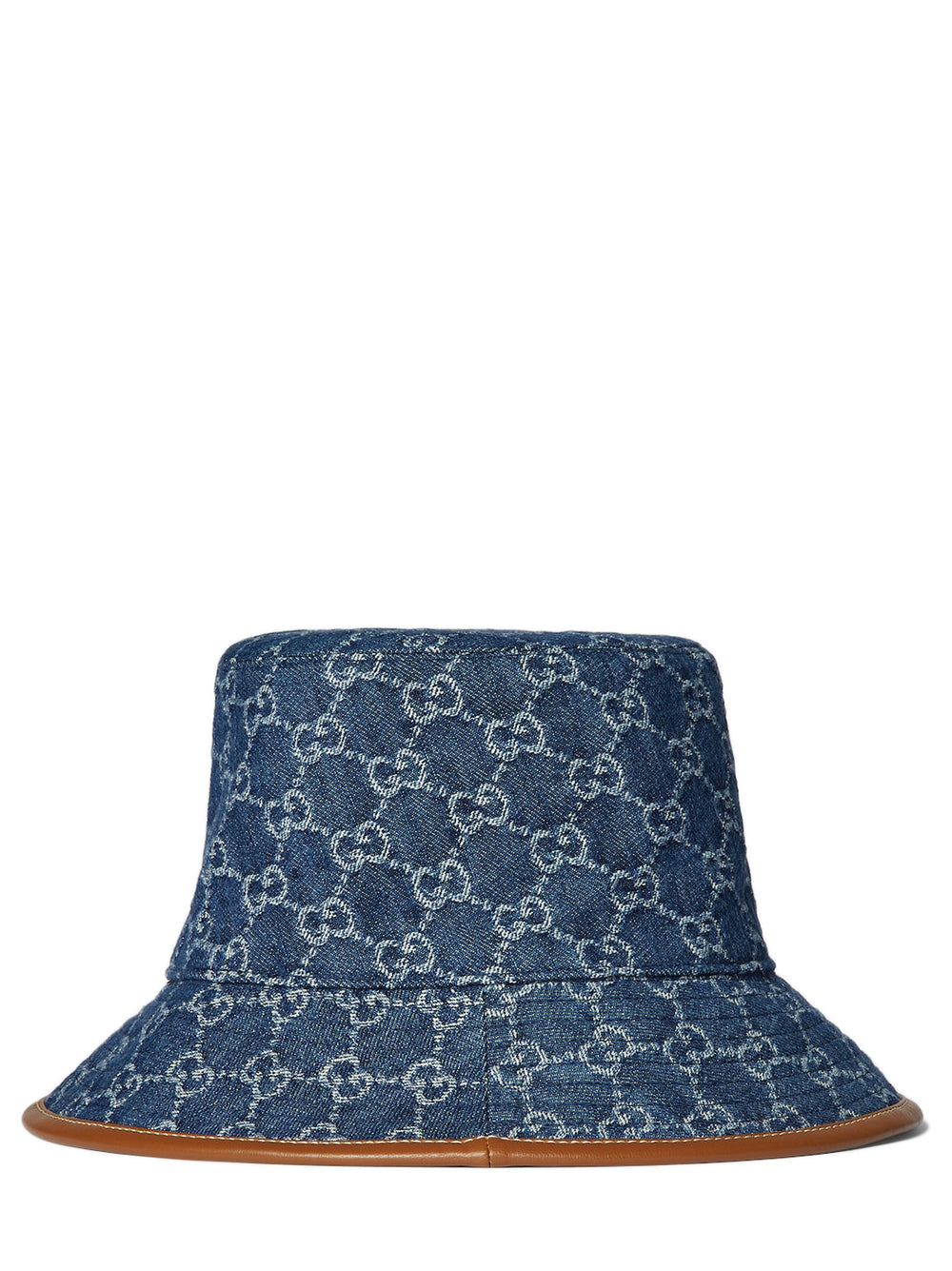 GG denim bucket hat