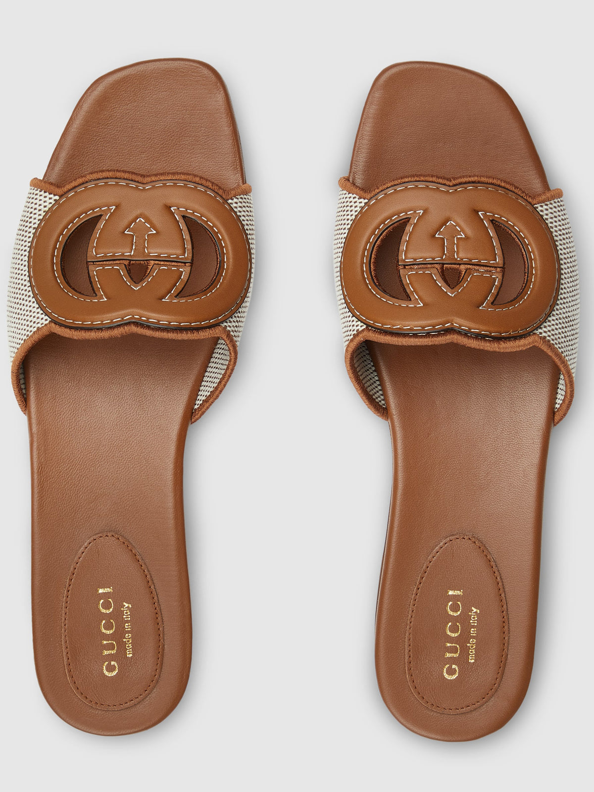 Interlocking G slide sandal