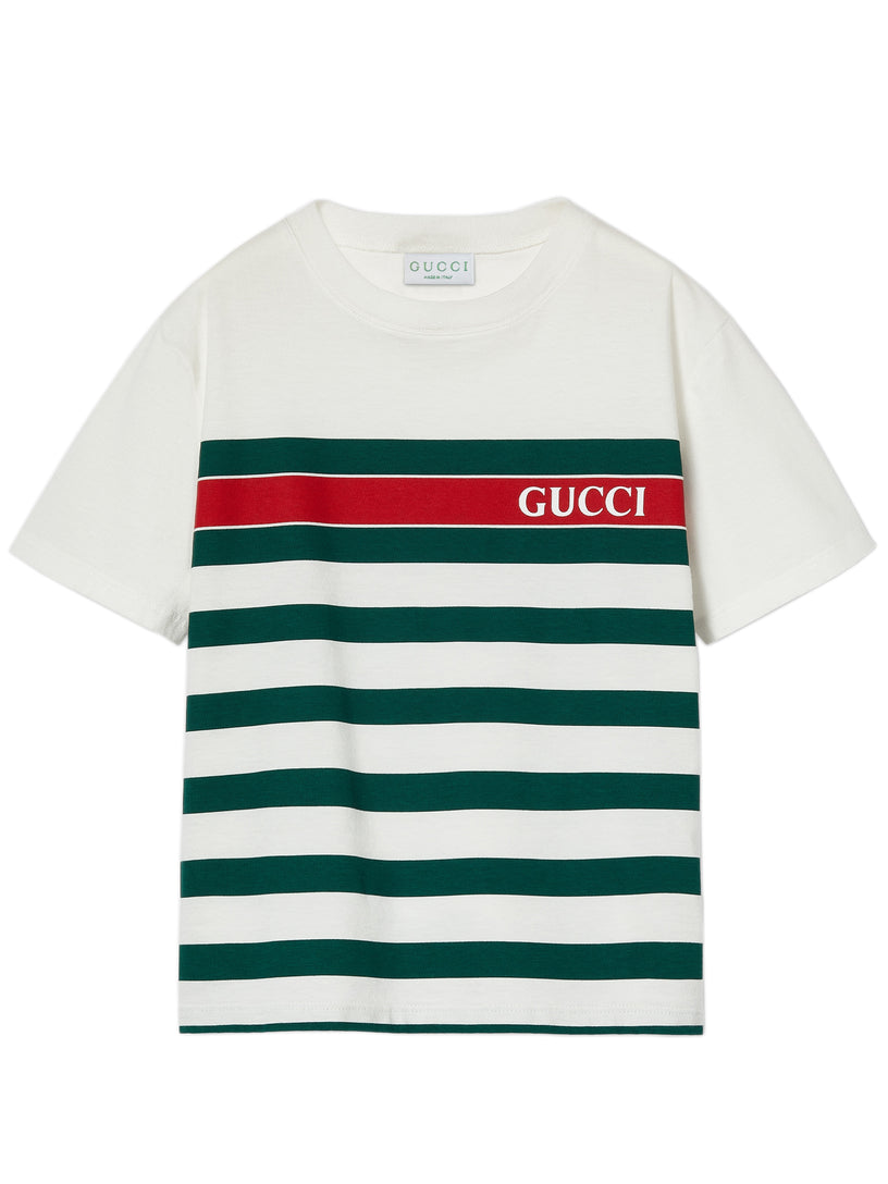 Printed cotton T-shirt