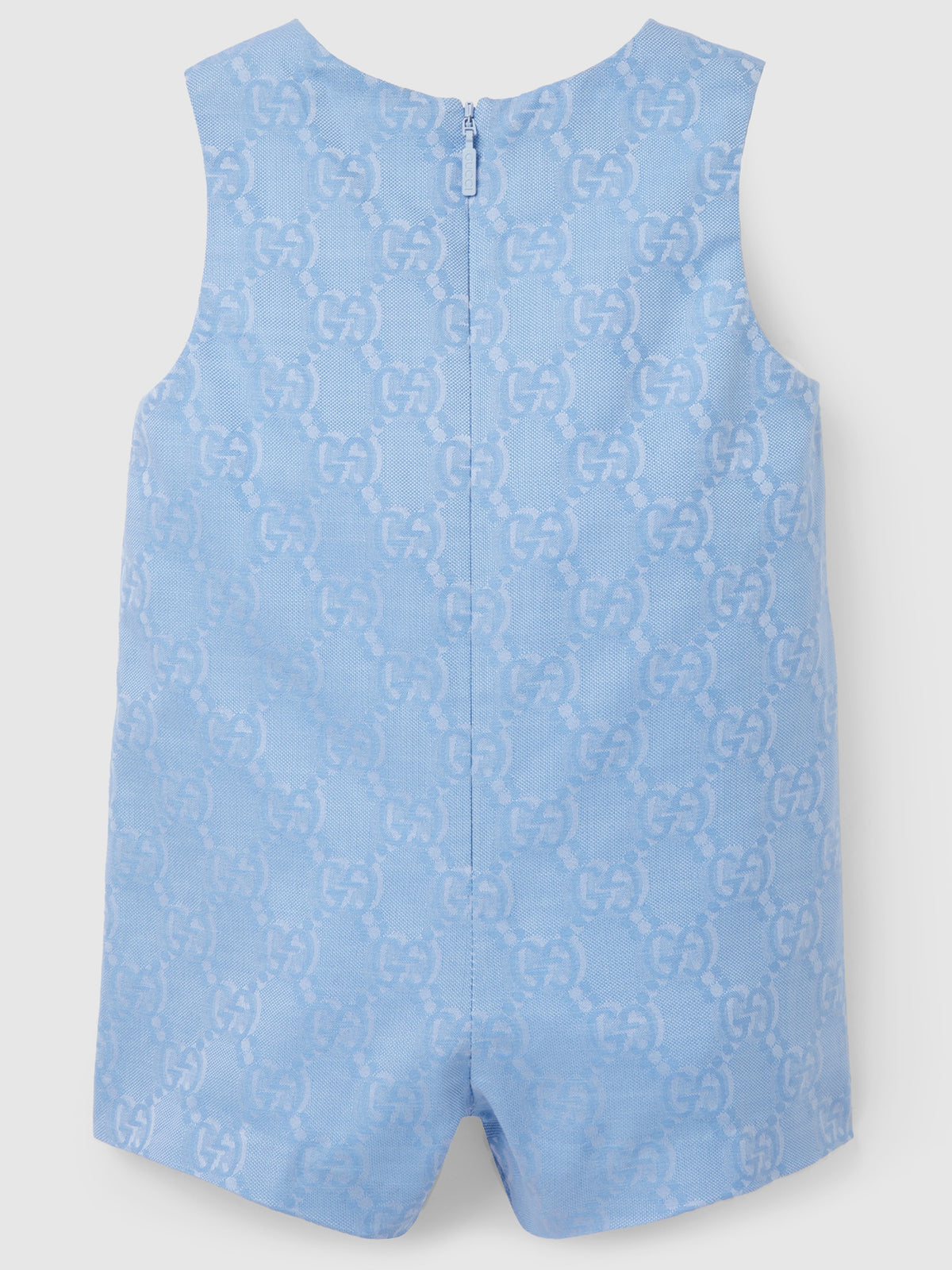 Cotton dungarees with GG shadow