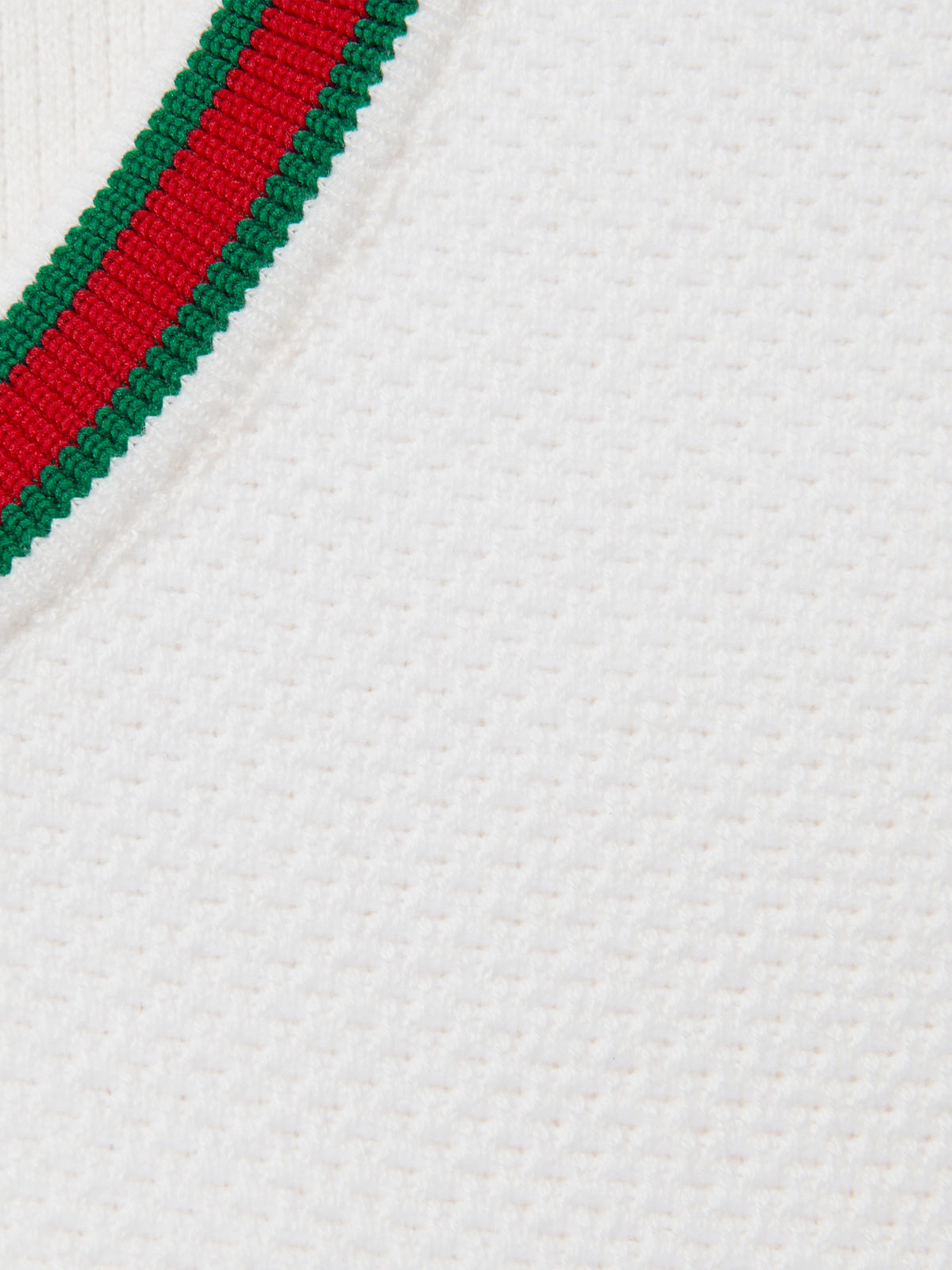 Embroidered cotton sweater