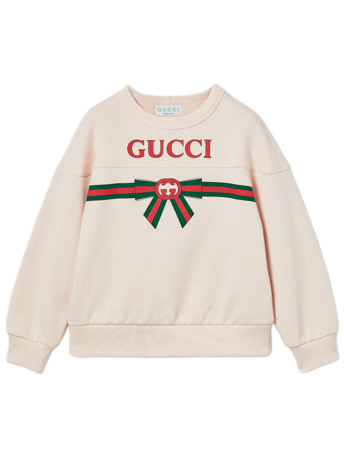 Printed cotton sweatshirt