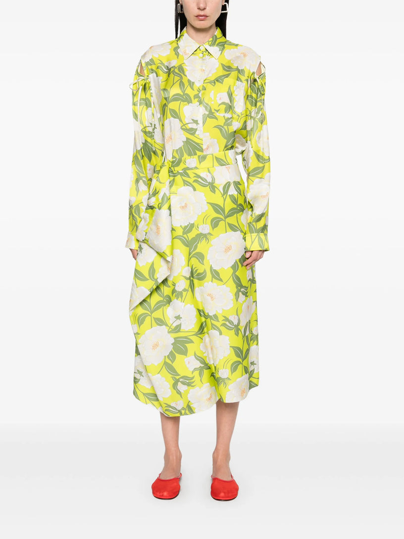 'Kenzo Peonies' Shirt