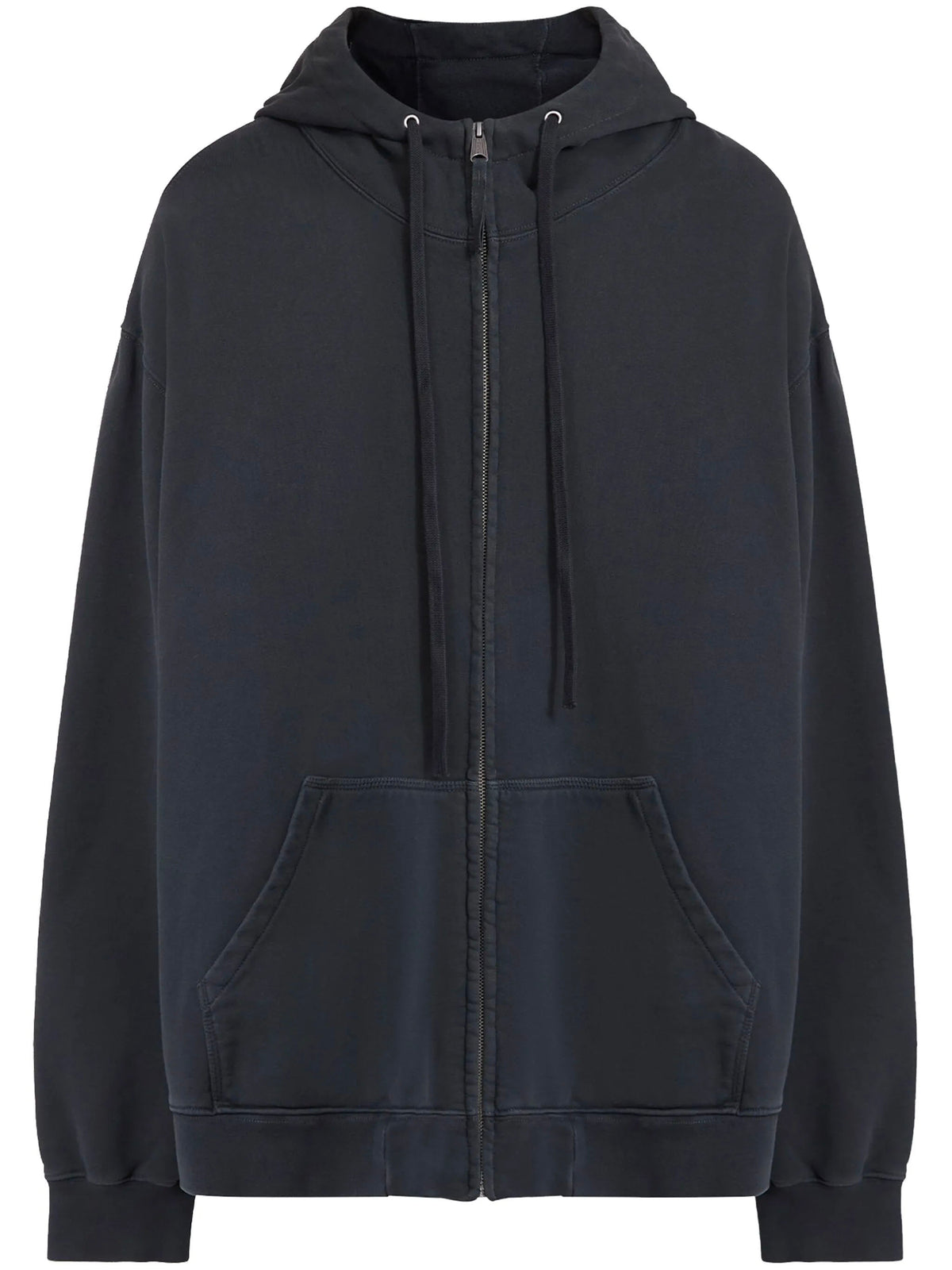 Embroidered logo hoodie