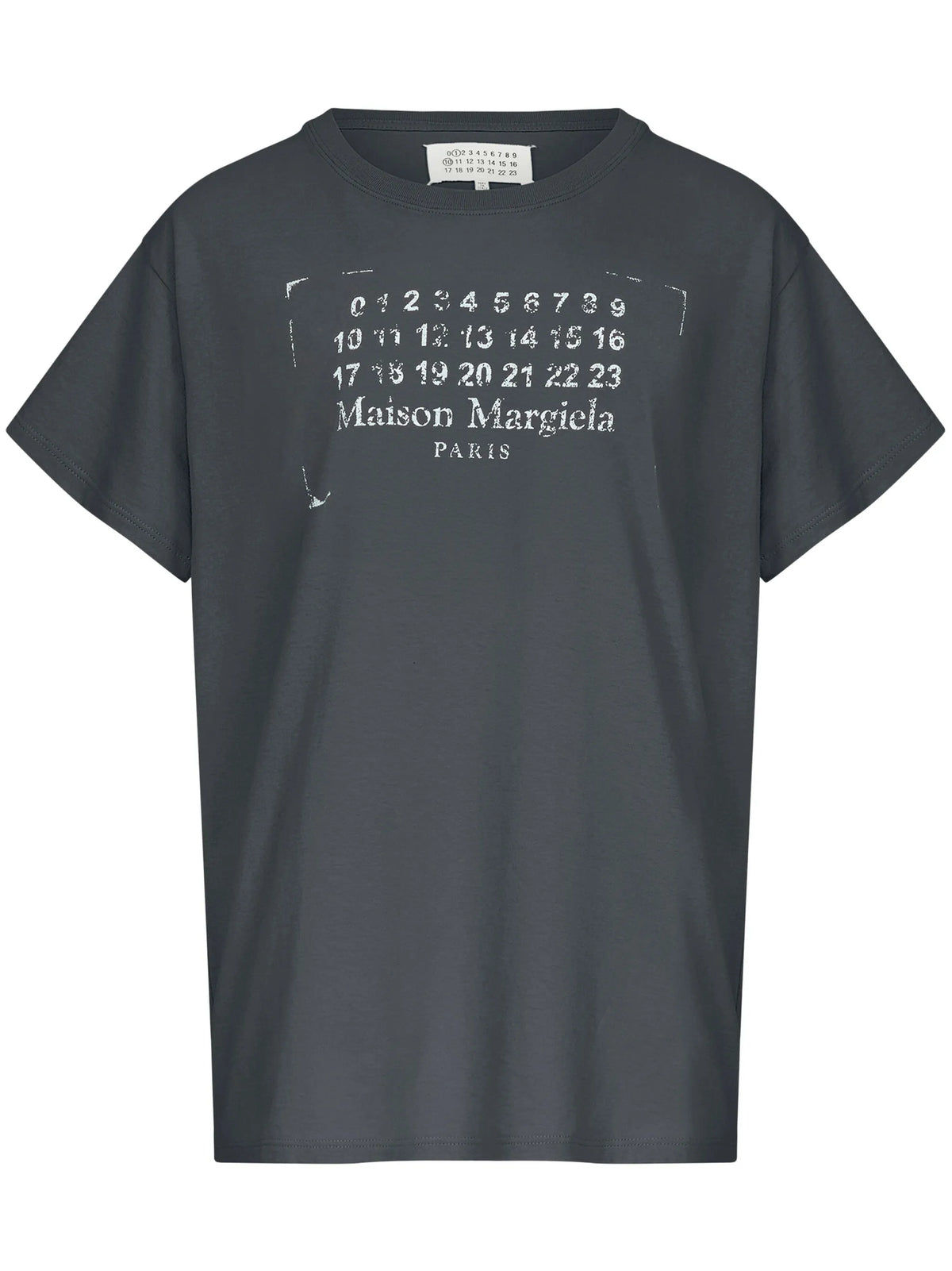 T-shirt with printed logo