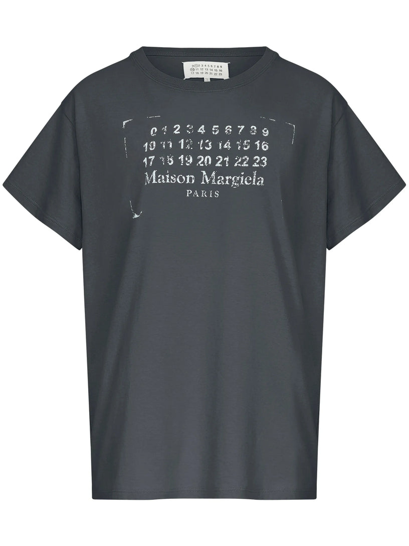 T-shirt with printed logo