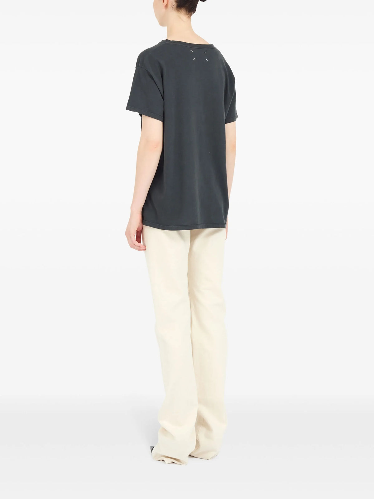 T-shirt with printed logo