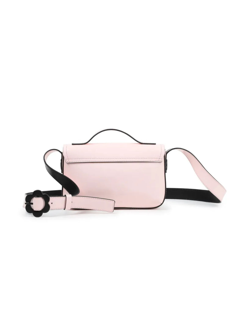 Logo-rubberised shoulder bag