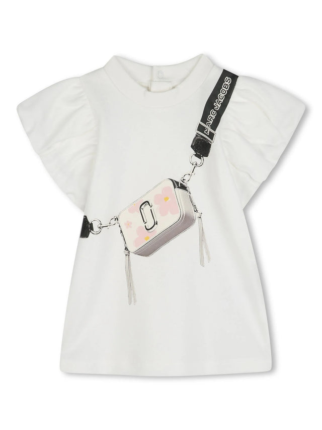 Dress with Snapshot print