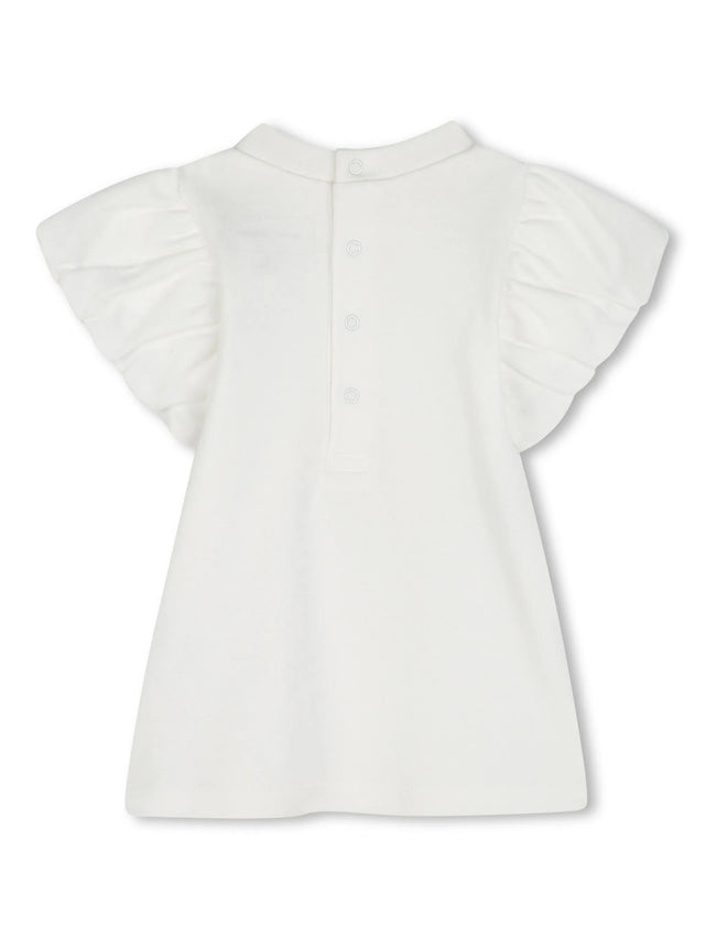 Dress with Snapshot print