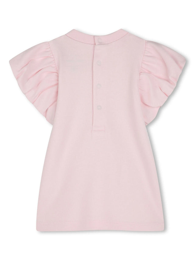 Dress with Snapshot print
