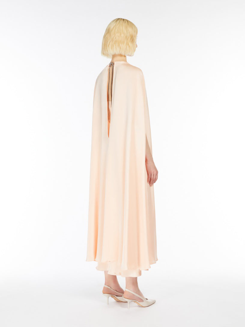 Managua dress in silk crêpe de Chine