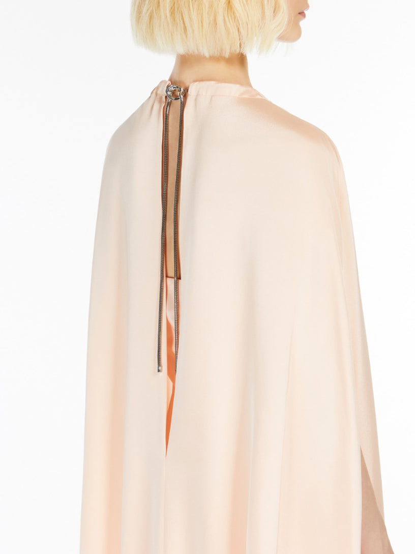 Managua dress in silk crêpe de Chine