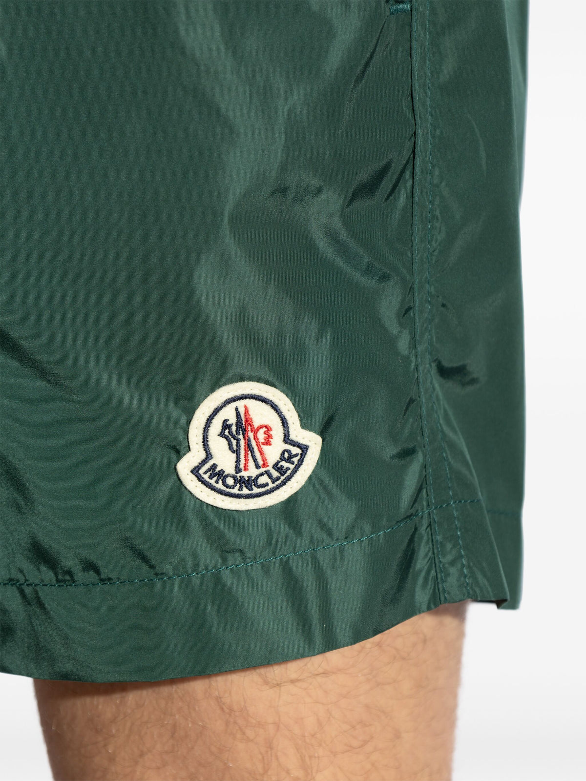Logo patch swim shorts