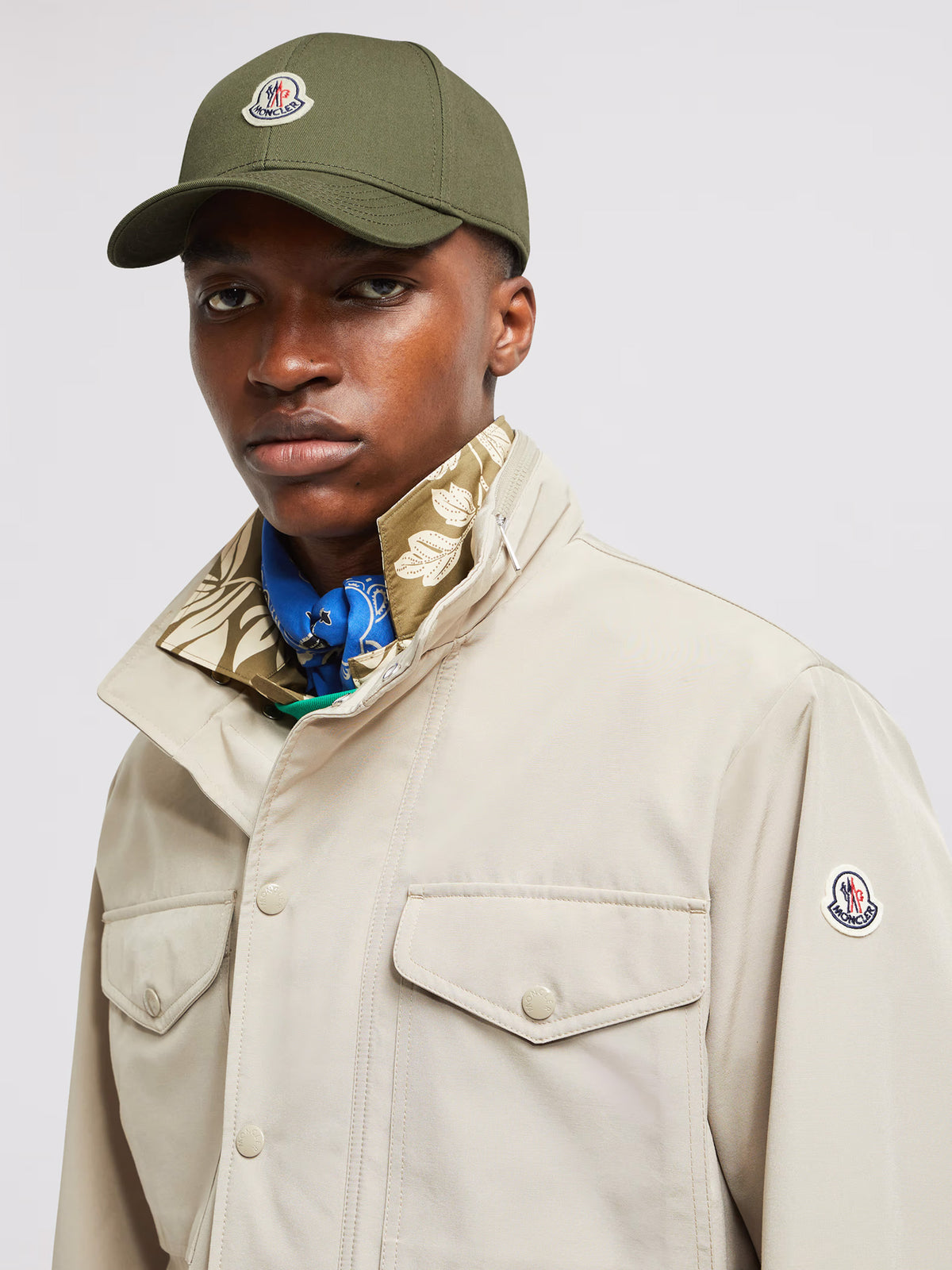 Gabardine baseball cap