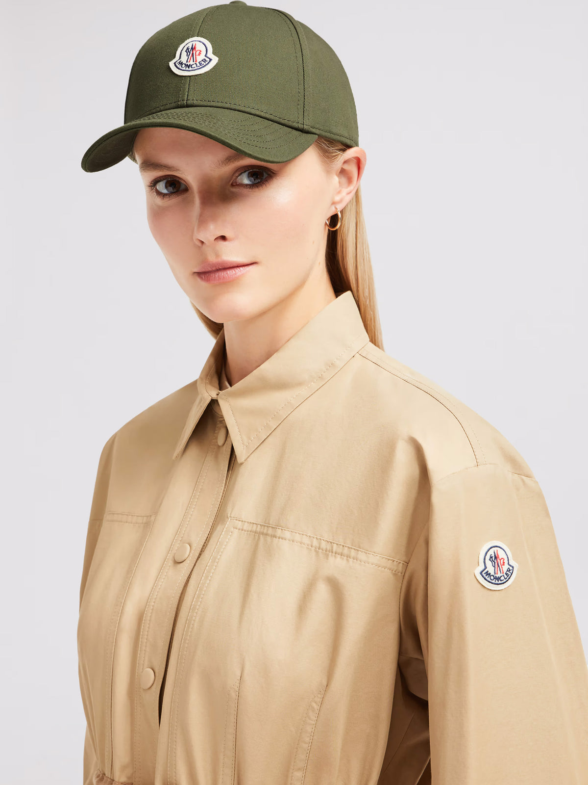 Gabardine baseball cap