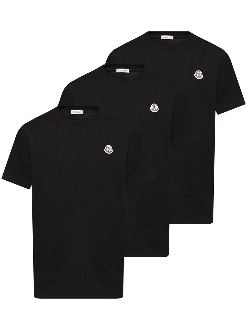 Logo Patch T-shirt (Pack of Three)