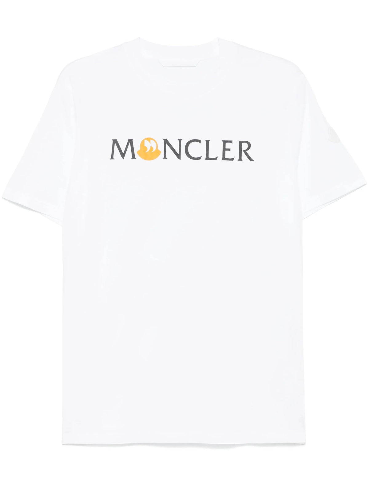 Cotton T-shirt with quote logo