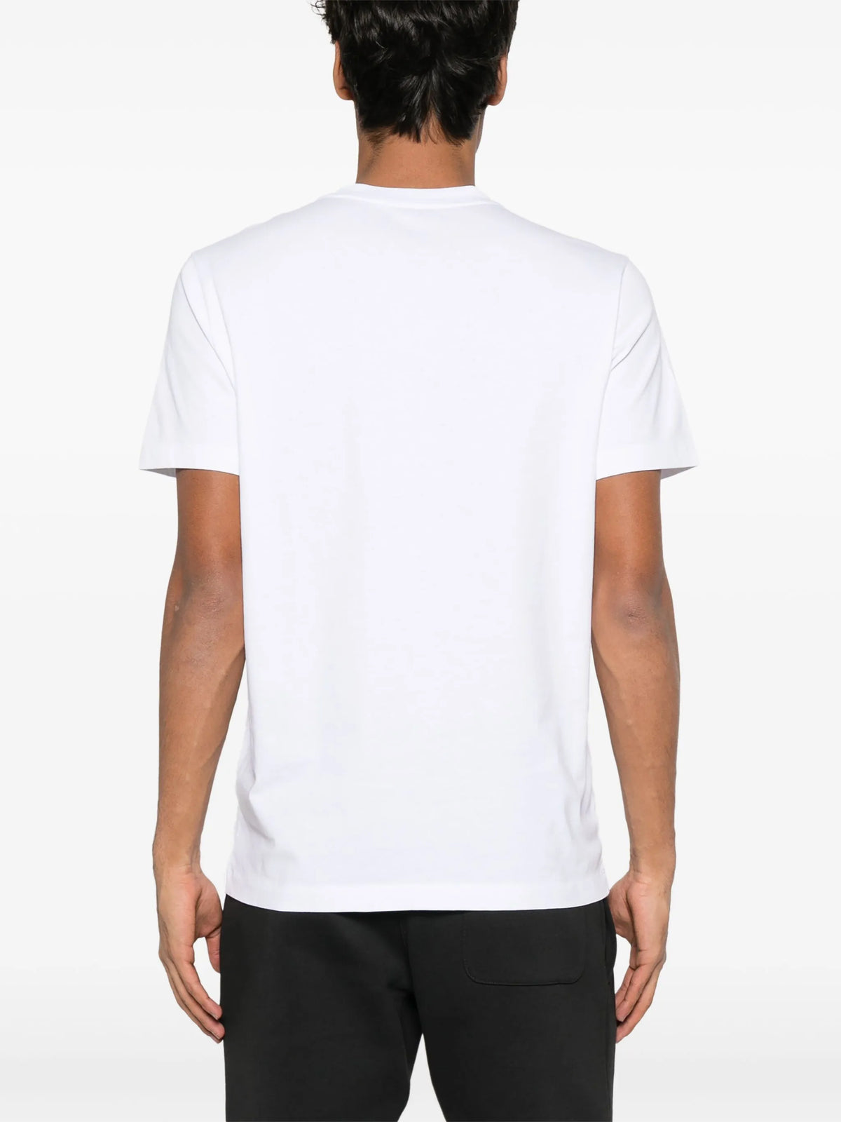 Flocked logo t-shirt