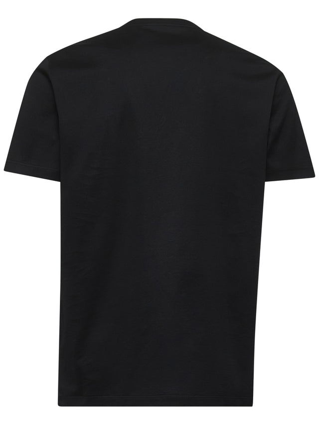 Double logo patch T-shirt