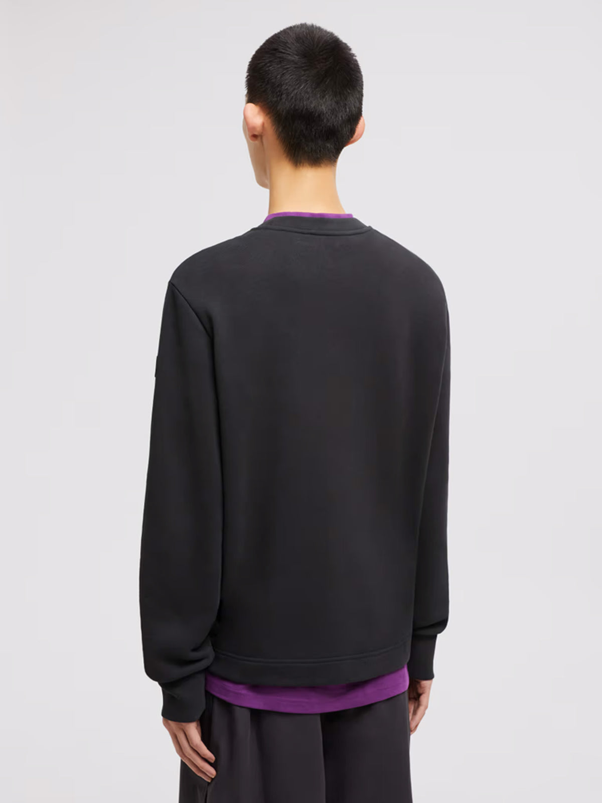 Cotton sweatshirt with logo