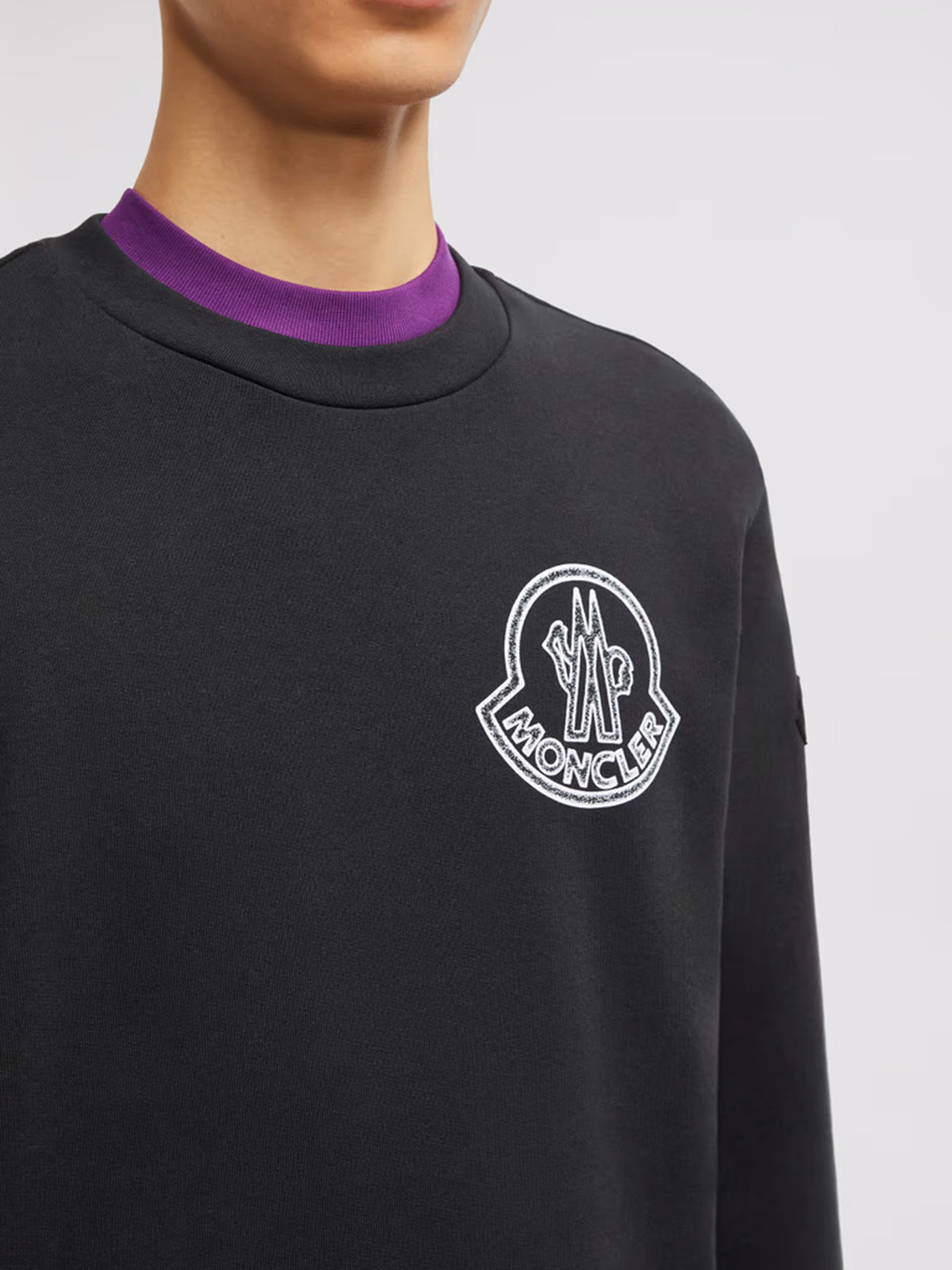 Cotton sweatshirt with logo