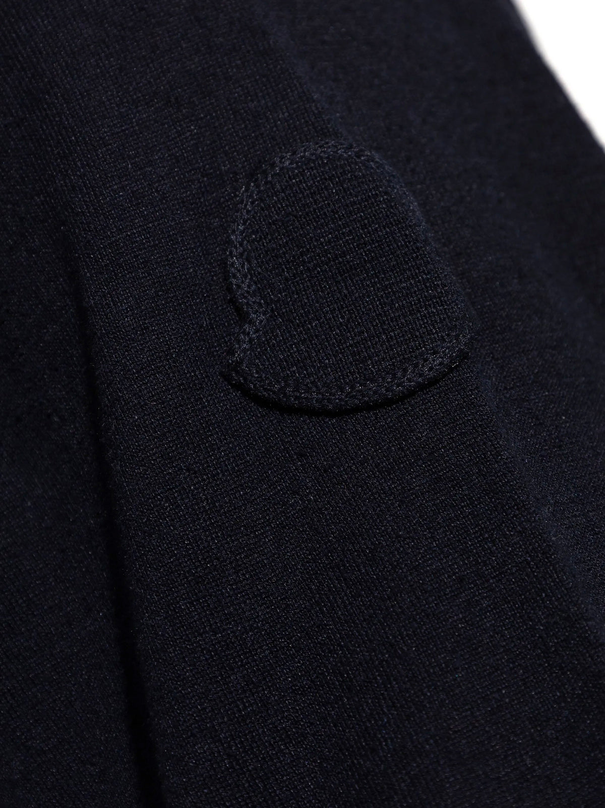 Knit polo shirt