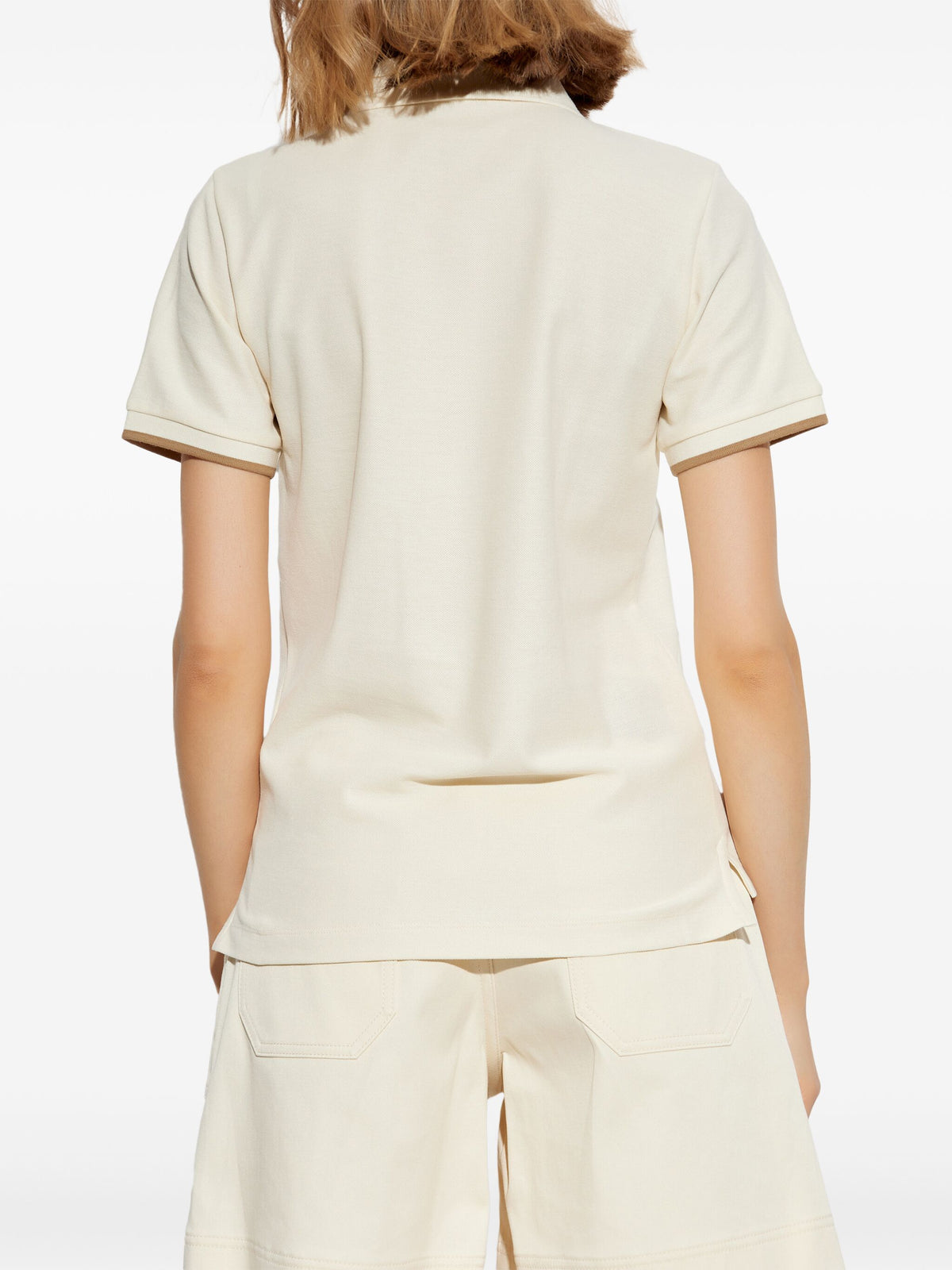 Logo Patch Polo Shirt