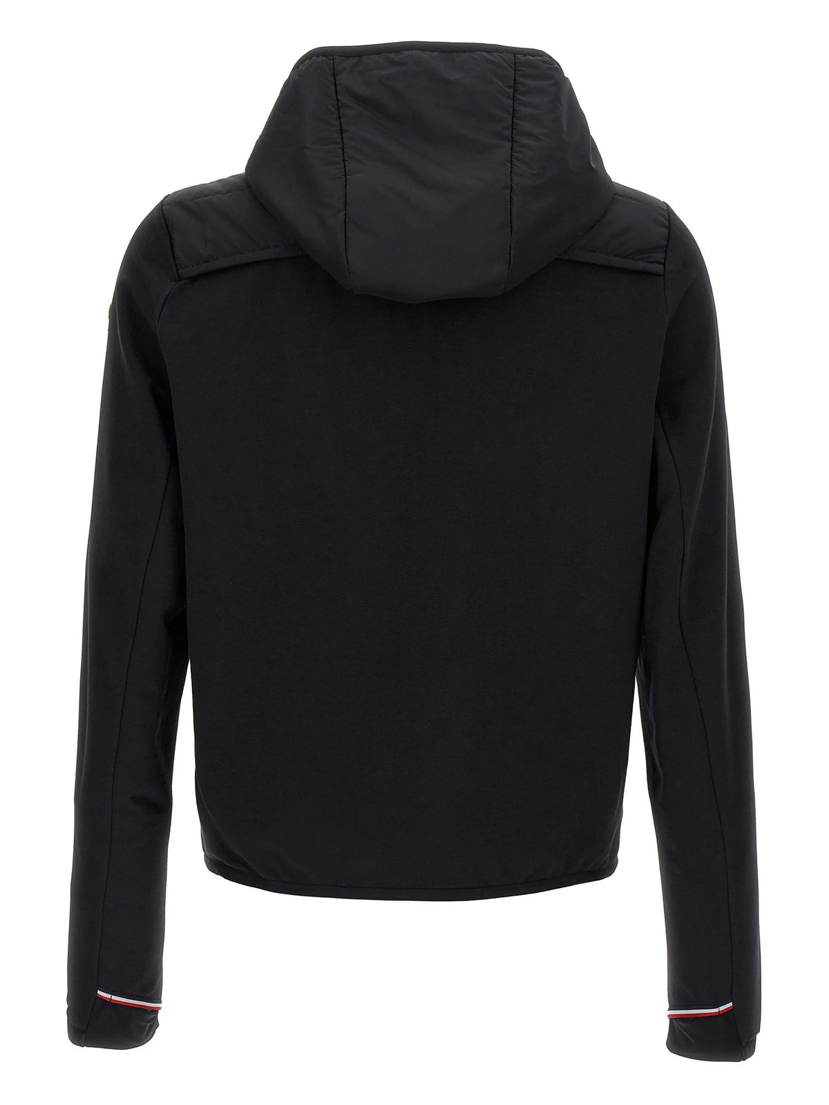 Padded Cotton Zip-Up Hoodie