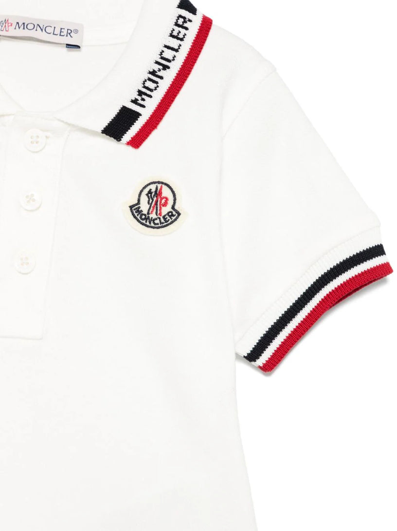 Cotton polo shirt with logo
