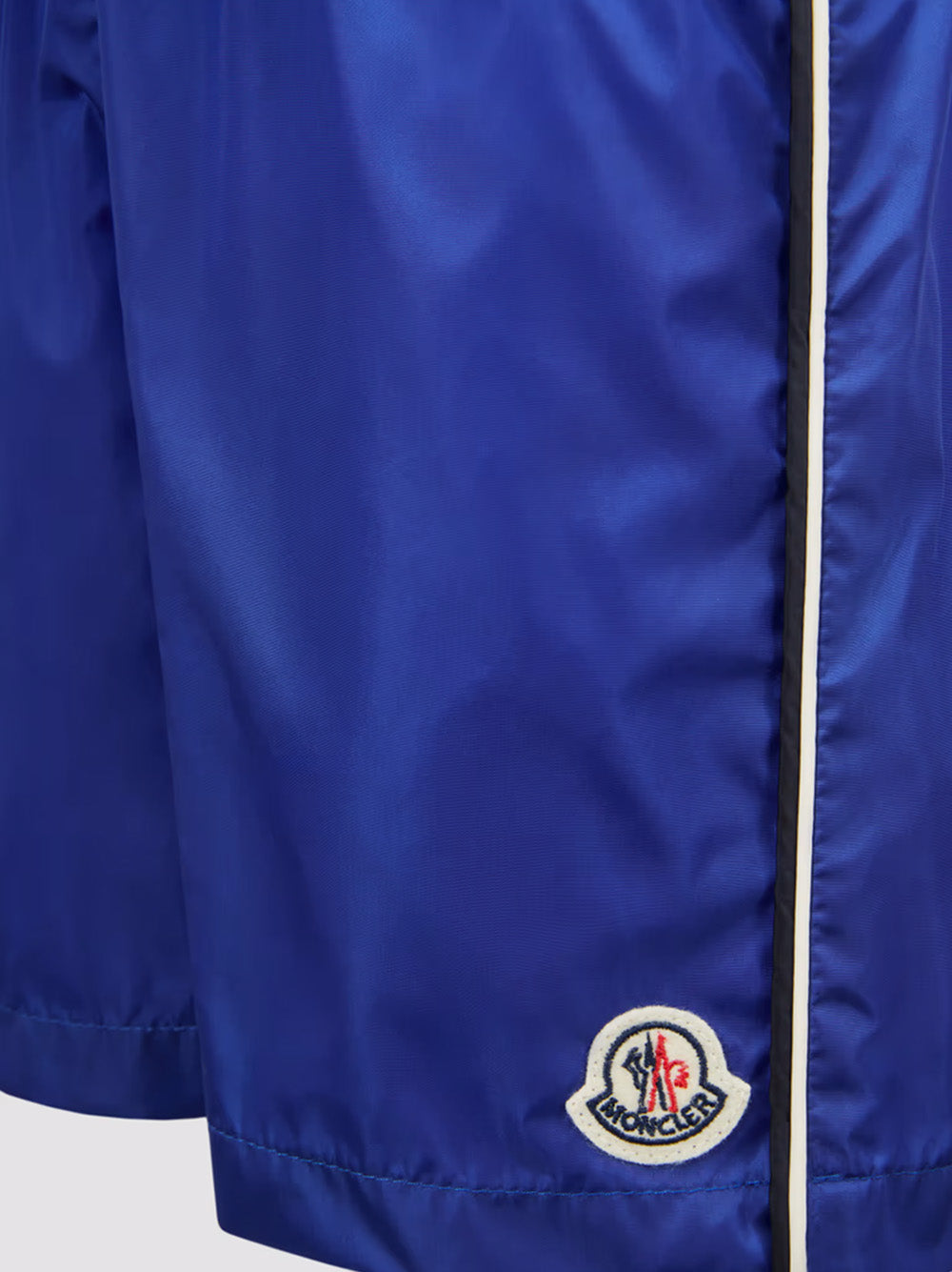 Tricolour-Trimmed Swim Shorts