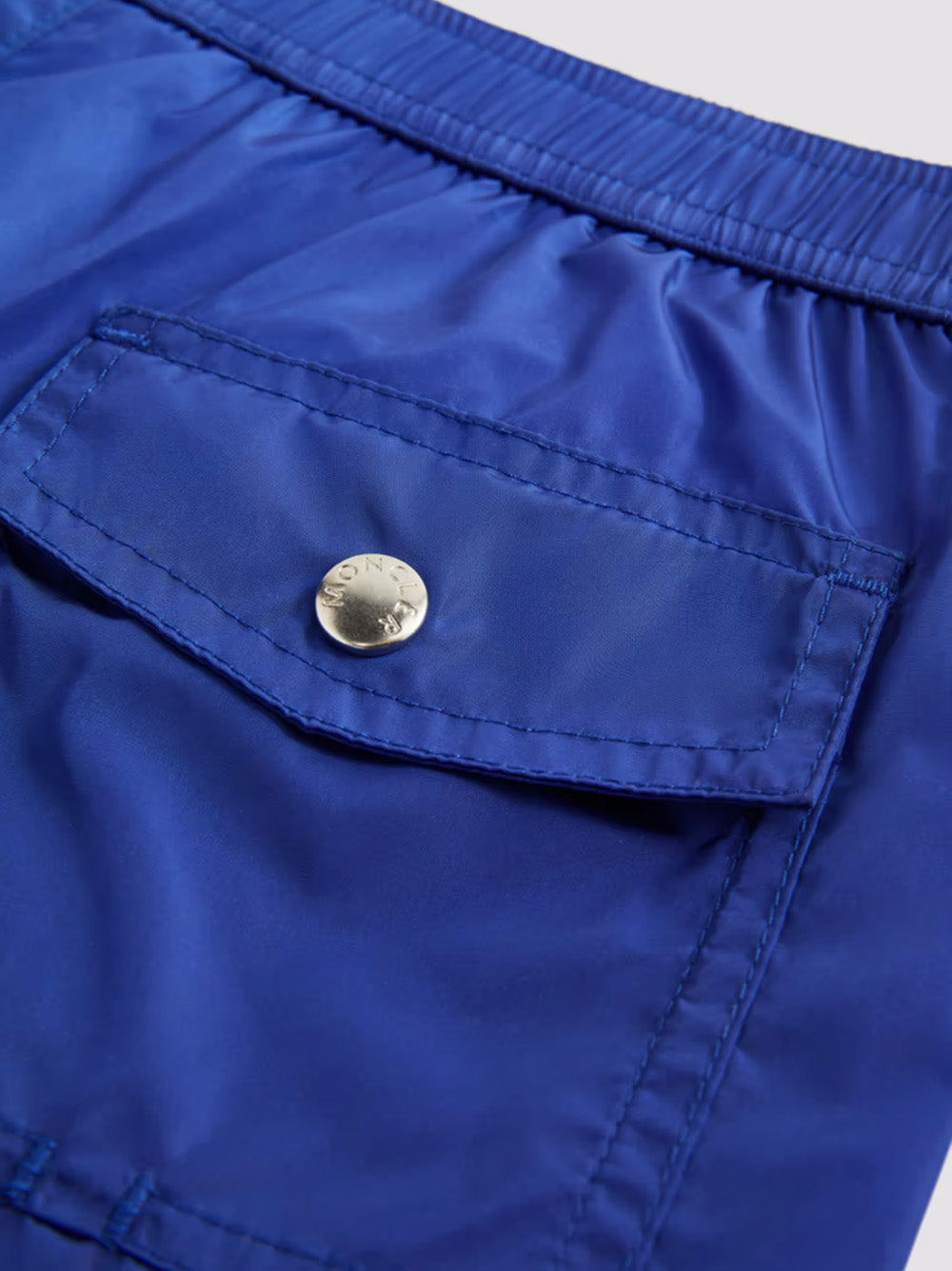 Tricolour-Trimmed Swim Shorts