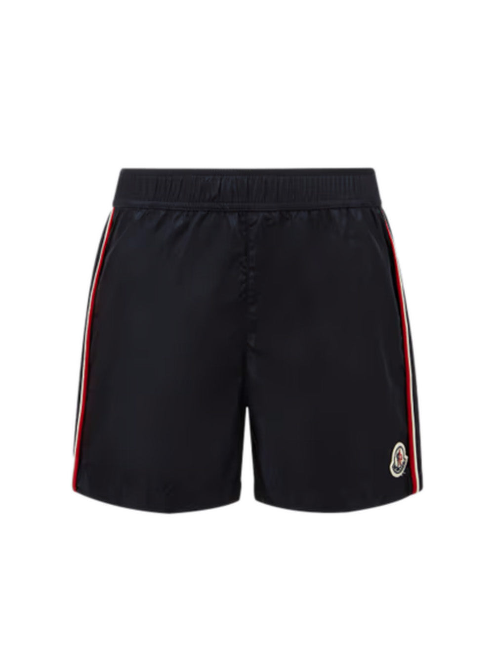 Tricolour-Trimmed Swim Shorts