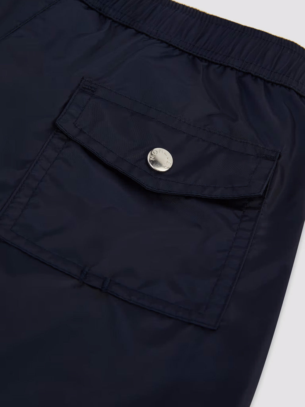 Tricolour-Trimmed Swim Shorts