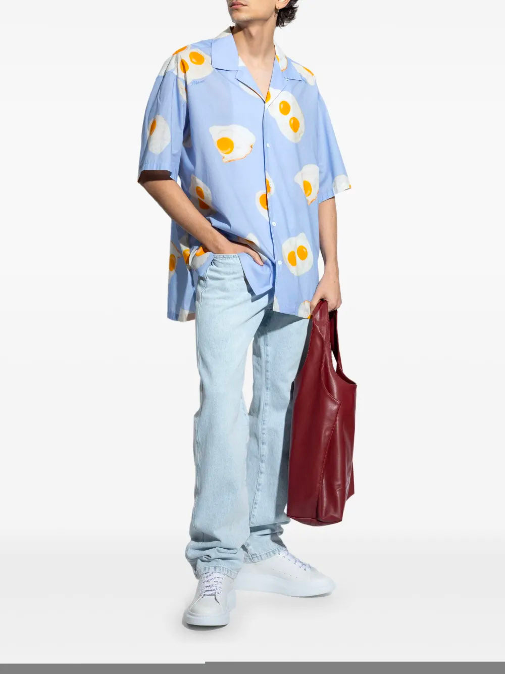 Poplin Shirt Allover Eggs