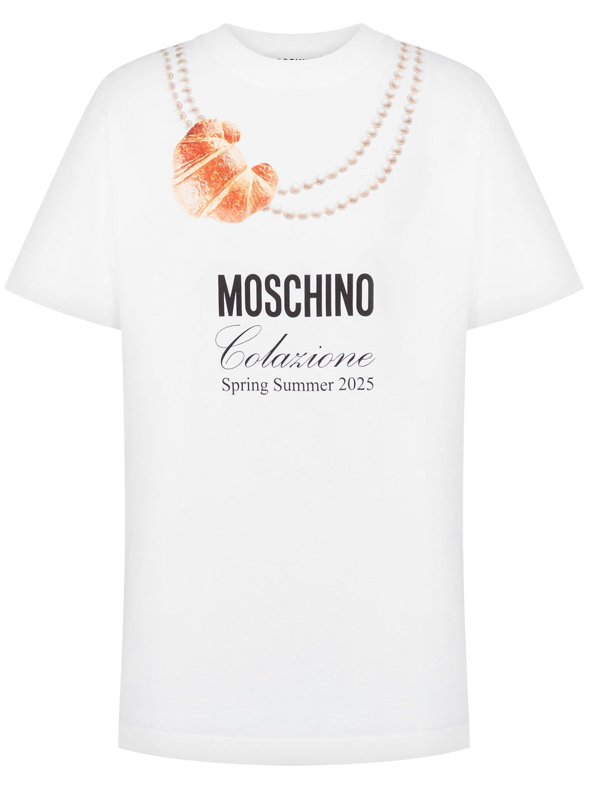 Moschino Breakfast organic jersey t-shirt