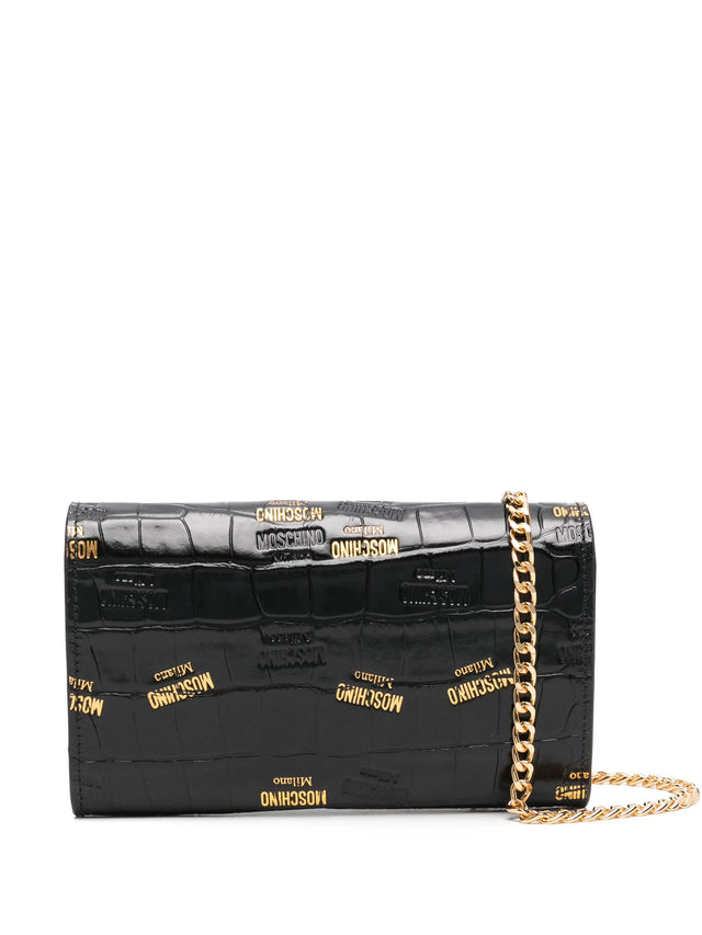 Wallet Croc print