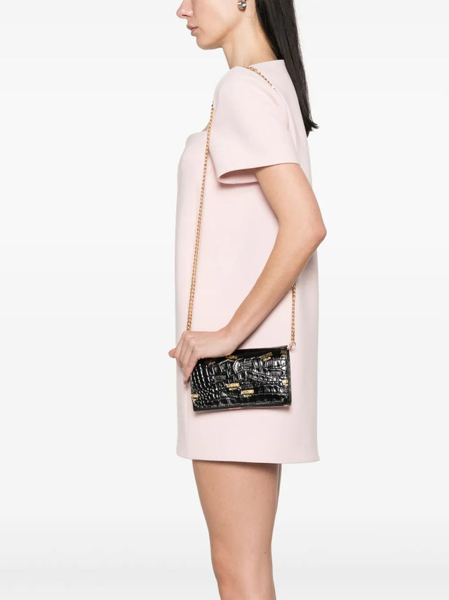 Wallet Croc print