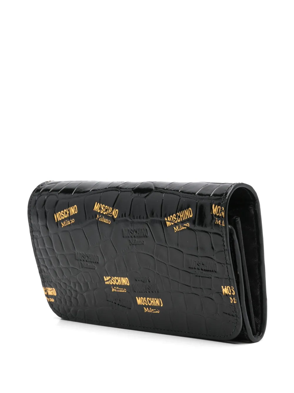 Wallet Croc print