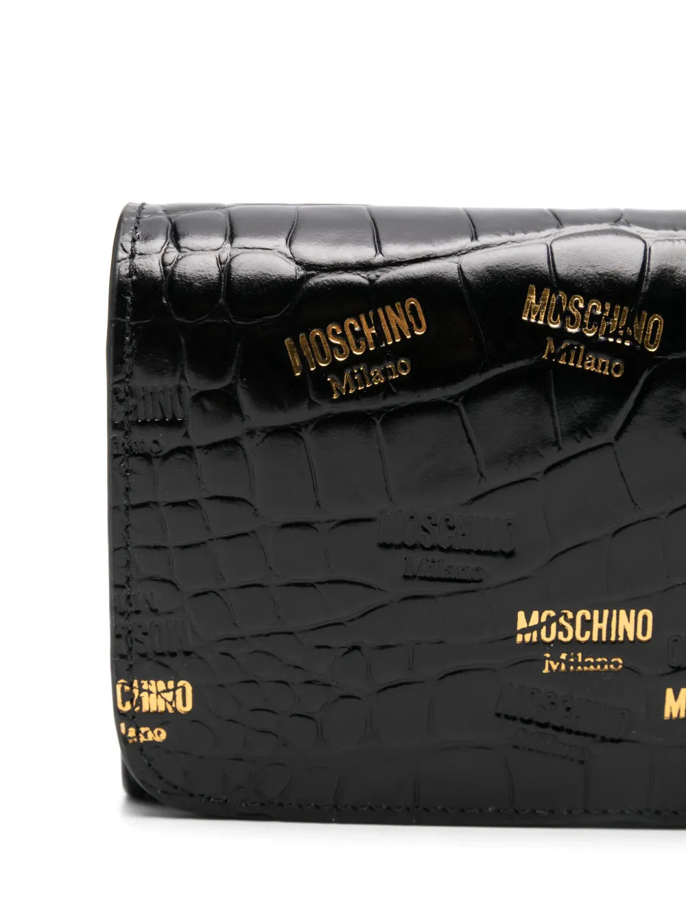 Wallet Croc print
