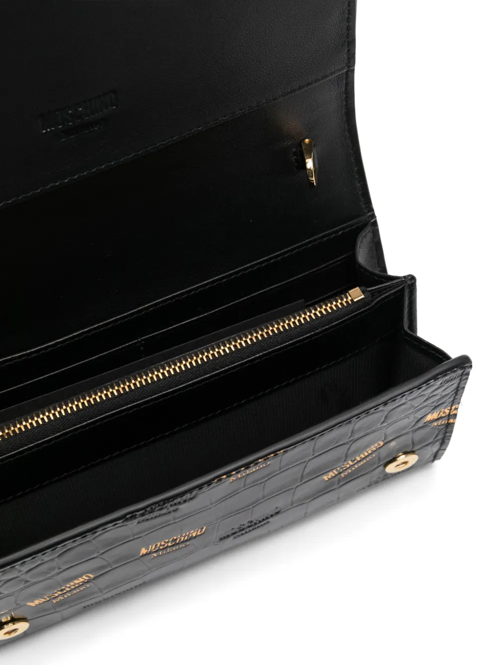 Wallet Croc print