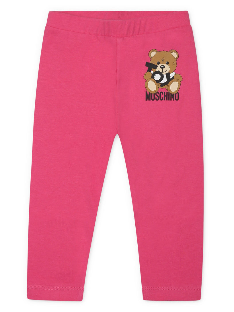 Leggings with teddy