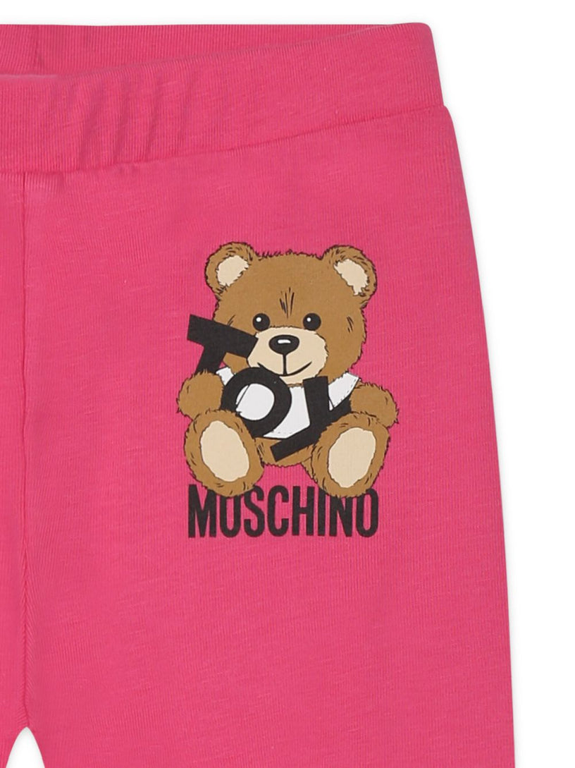 Leggings with teddy