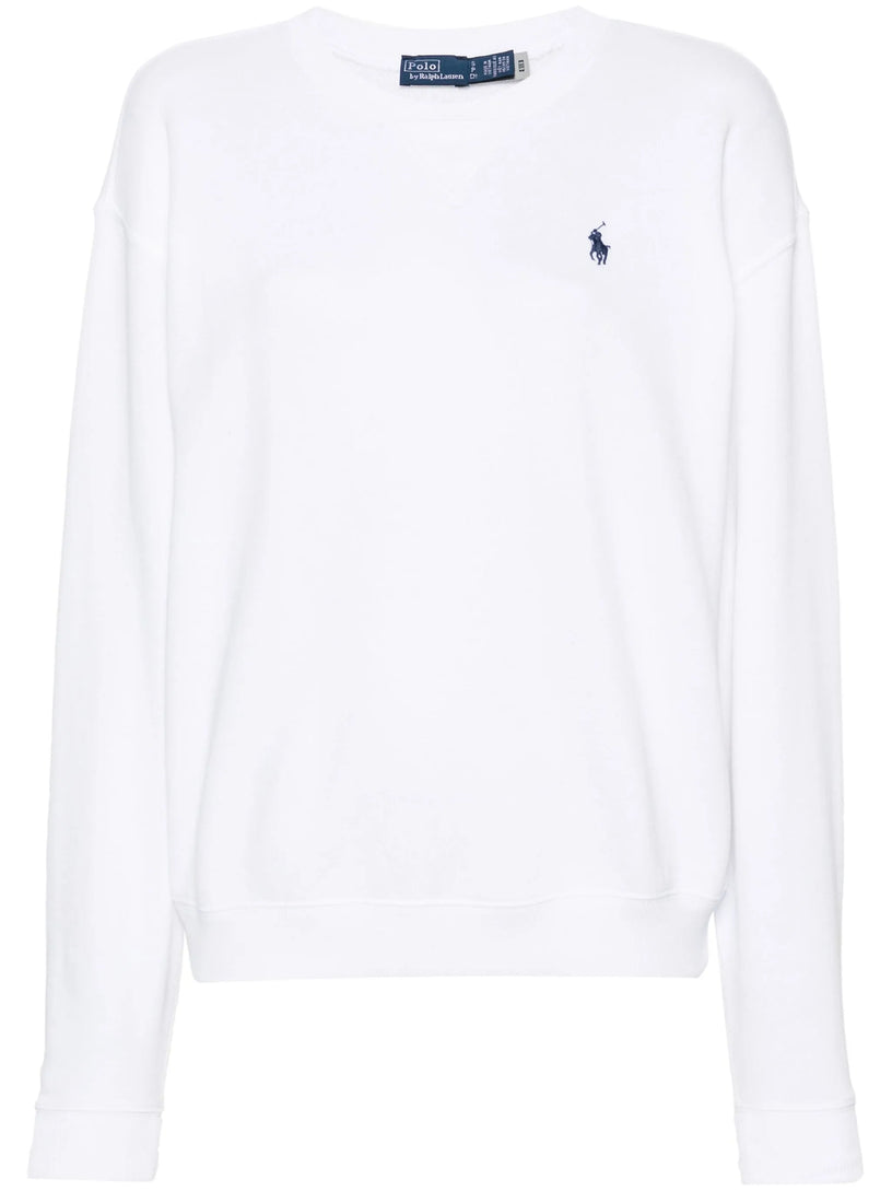 Lightweight fleece crew-neck pullover
