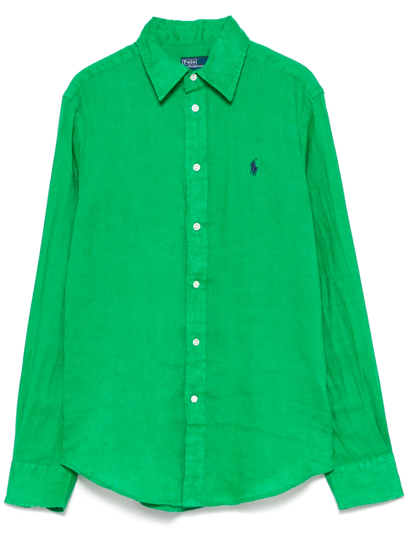 Classic-Fit linen shirt