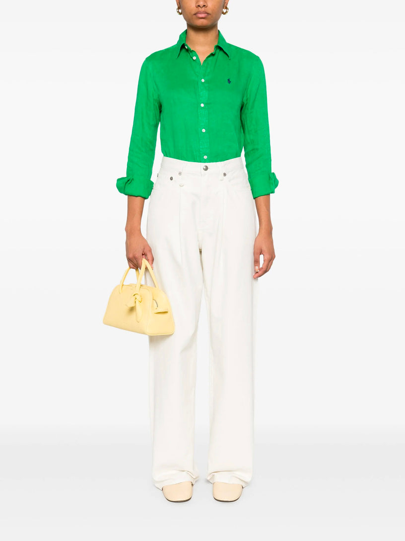 Classic-Fit linen shirt